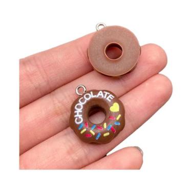 Imagem de Conjunto De Pingentes Realistas De Grãos De Café E Xícaras, 10 Peças, 