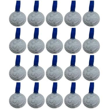 Imagem de Kit C/20 Medalhas de Ouro Prata ou Bronze Honra ao Merito950 - 1 Fit, 
