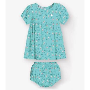 Imagem de Vestido com Calcinha Feminino Trick Nick Azul, G, Azul