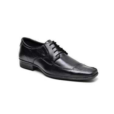 Imagem de Sapato Social Masculino Clássico Preto Andar Shoes Tamanho:39Cor:Preto
