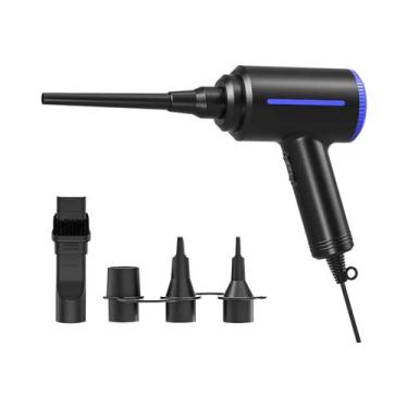 Imagem de Soprador De Ar Sem Fio 51000RPM Para Limpeza De Teclados De PC E Gadge