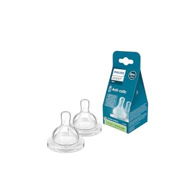 Imagem de Dupla de Bicos Anti-Colic Philips Avent SCY764/02 T4 6m+