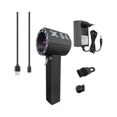 Imagem de Ventilador Turbo Portátil Sem Escovas De 64mm, 1000W, Soprador De Ar P