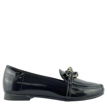 Imagem de Sapato Beira Rio Mocassim Feminino Conforto Verniz 4324102-Feminino
