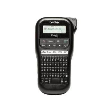 Imagem de Etiquetadora Rotuladora Brother Eletronica, Portátil, Preta - Pt-h110bk