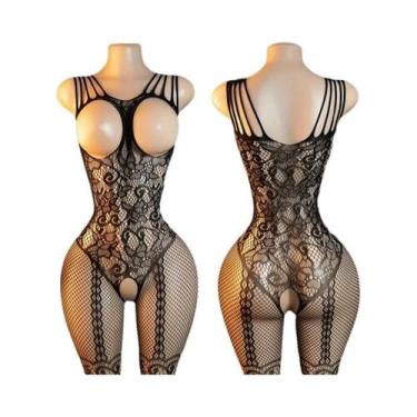 Imagem de Body Sexy Feminino Com Abertura Total E Sutiã Integrado, Lingerie Sens