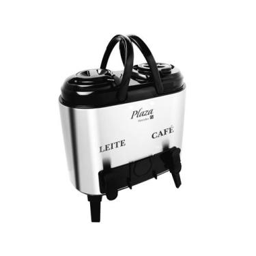 Imagem de Botijão Garrafa Dupla Termica Inox 12L Toneira Café Cha Leite Hercules
