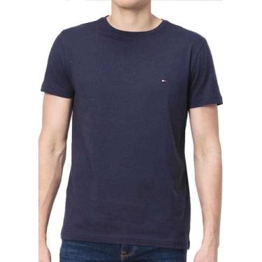 Imagem de Camiseta Tommy Hilfiger Básica, Marinho, GG