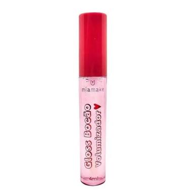Imagem de Gloss Labial Mia Make Bocão Love Rosa: Volume, Brilho Intenso e Hidrat
