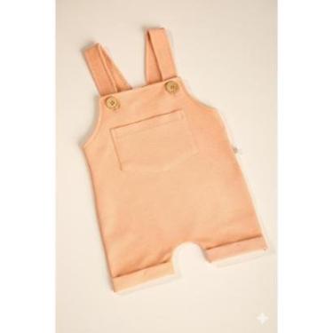 Imagem de Jardineiras Bebe Moletinho unissex Confortável-Unissex