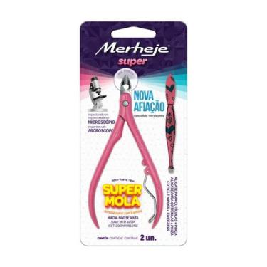 Imagem de Alicate cut merheje super + pinca decorada rosa