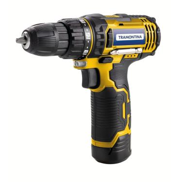 Imagem de Parafusadeira-furadeira à Bateria 12v - 30 Peças Tramontina