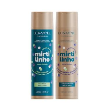 Imagem de Kit Infantil Mirtilinho - Shampoo e Condicionador 240ml Lowell