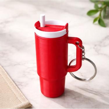 Imagem de Chaveiro de Bolsa Mini Garrafa - Porta Hidratante Labial