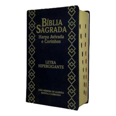 Imagem de Bíblia Sagrada Letra Hipergigante Com Harpa Promoção - Congratulations