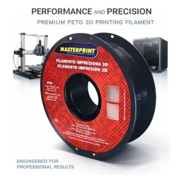 Imagem de Filamento De Impressora 3d Petg 1,75mm 1kg Masterprint - Congratulatio