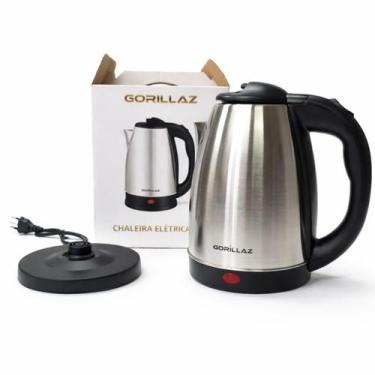 Imagem de Chaleira Elétrica Inox 1.8L Gorillaz 1000W 110V, 110V