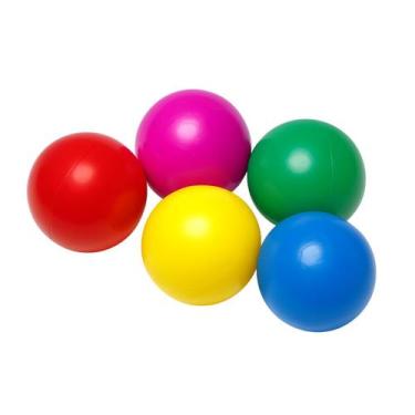 Imagem de Kit Bolinhas de Piscina Coloridas C/ 100 Unidades Infantil - Lider Ind