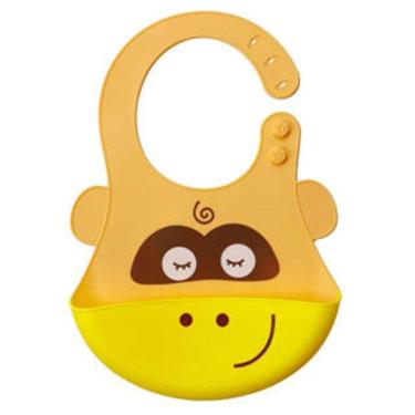 Imagem de Babador Silicone Macaquinho- Tudo em Caixa
