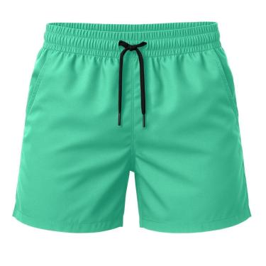 Imagem de Short Tactel Liso Bermuda Masculina Confortável Academia Treino-Masculino