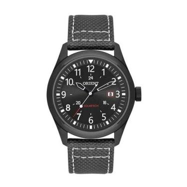 Imagem de Relógio Orient Masculino Solartech Nylon Preto MPSN1003 P2PB - RELOGIO