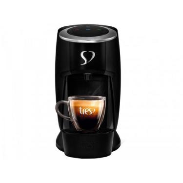 Imagem de Cafeteira Espresso TRES Touch Preta 3 Corações - TRES  3 Corações, Pre