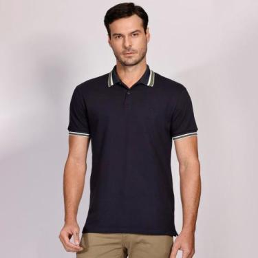 Imagem de Camisa Polo Aramis Piquet Duplo Move Ve25 Marinho Masculino, G