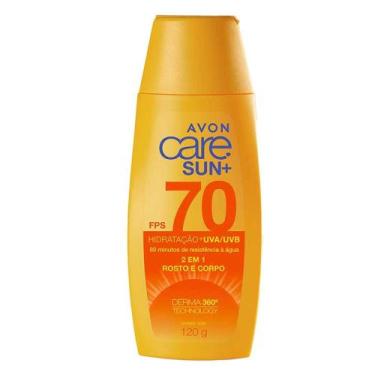 Imagem de Protetor Solar FPS 70 Rosto e Corpo 2em1  120g  -  Avon