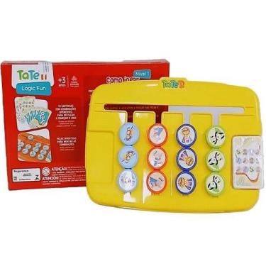 Imagem de Brinquedo Didatico Logic FUN Tateti 0750 Amarelo - Calesita
