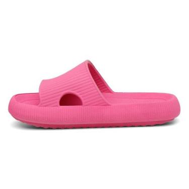 Imagem de Chinelo Feminino Confortável Ortopédico Nuvem Usaflex, Rosa, 35, Femin