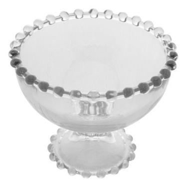 Imagem de Conjunto 6 Tacas De Sobremesa De Cristal Pearl Bolinhas Wolff Cor Tran