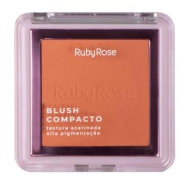 Imagem de Blush Compacto Cor Bl10 Ruby Rose