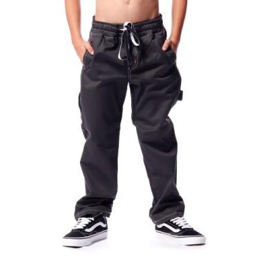 Imagem de Calça bali hai carpinteiro infantil, Chumbo, 10