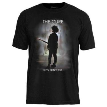 Imagem de Camiseta The Cure Boys Don't Cry - Stamp, Preto, M