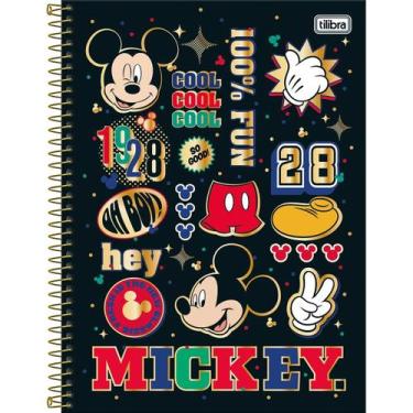 Imagem de Caderno Universitário Grande Mickey 1 matéria 80 Folhas Tilibra Person