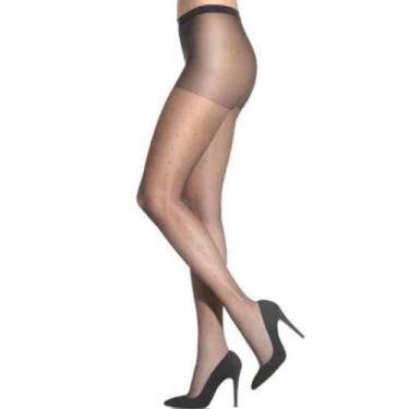 Imagem de Meia-Calça Clássica Poá Loba Lupo Fio 15