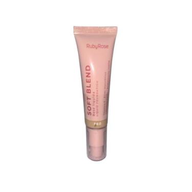 Imagem de Base Liquida Soft Blend Ruby Rose Nova Acabamento Matte Cobertura Médi