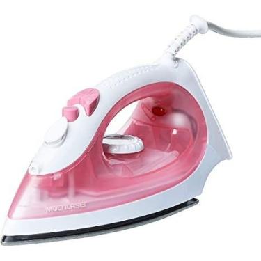 Imagem de Ferro de passar a vapor multilaser pink 1200w 220v, 220V