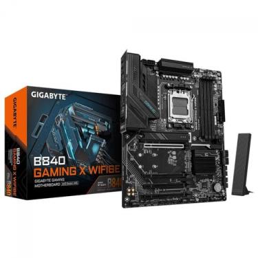 Imagem de Placa Mãe Gigabyte B840 Gaming X WIFI6E, Chipset B840, AMD AM5, ATX, D