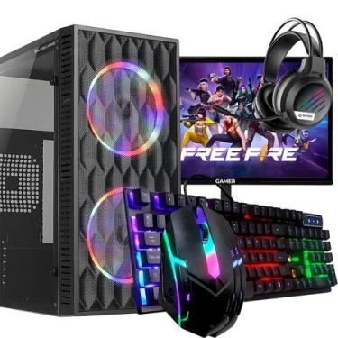 Imagem de Computador PC Gamer Completo Intel Core i5 SSD 240GB 8GB Teclado Mouse