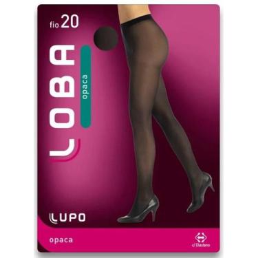 Imagem de Meia Calça Opaca Loba Lupo Fio 20 5898, Preto, G