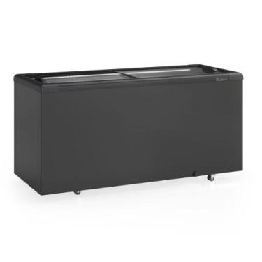 Imagem de Freezer Plano Vidro Reto Deslizante 500L GHD500LB All Black Gelopar 22