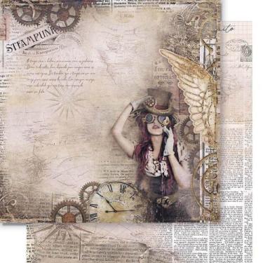 Imagem de Papel para Scrapbook Dupla Face 30,5x30,5 cm - SD-1229 - no-brand