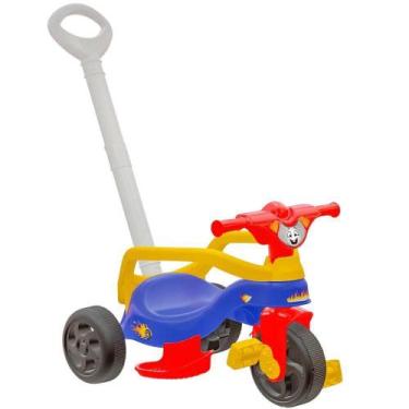 Imagem de Triciclo com Empurrador Fast Removível e Ajustável Pais & Filhos