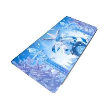Imagem de Mouse Pad Glaceon Eevee Anime Kawaii Para PC Gamer, Tapete Para Teclad