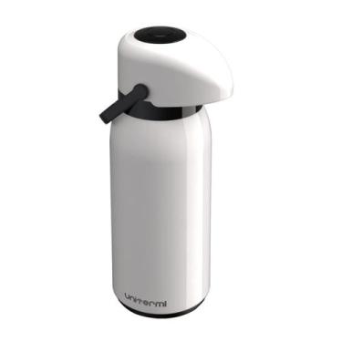Imagem de Garrafa Térmica Café/Chá/Chimarrão Verona 1,8 Litros Unitermi, BRANCO
