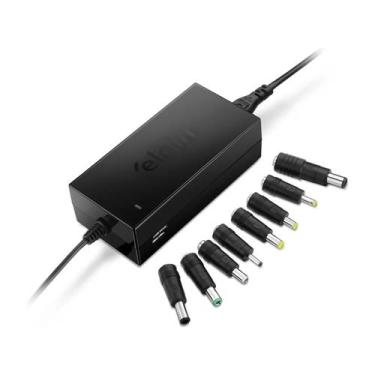 Imagem de Fonte Universal para Notebook 90W C/ 9 Adaptadores - ELGIN