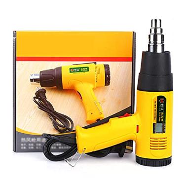 Imagem de Kit de calor 2000W, 200°F ~ 1112°F 60℃-600℃ Ar quente resistente, calor de solda digital, com visor LCD, configurações de 2 temperaturas, com proteção para artesanato, PVC encolhimento DIY