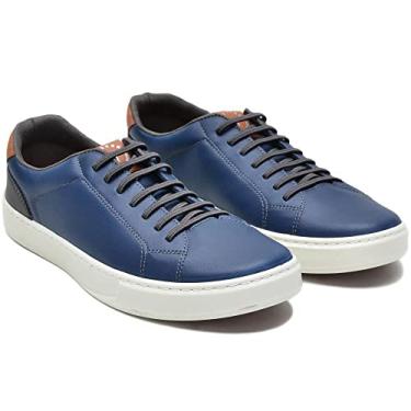 Imagem de Sapatenis Masculino Confort Casual Anti Stress - Azul/40