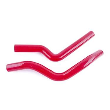 Imagem de LUXERAD Kit de mangueira de radiador de silicone de desempenho de 3 camadas 4,5 mm para Mitsubishi Eclipse DSM 4G63T 1G 90-94 (Serve em: Mitsubishi Eclipse) (Vermelho)